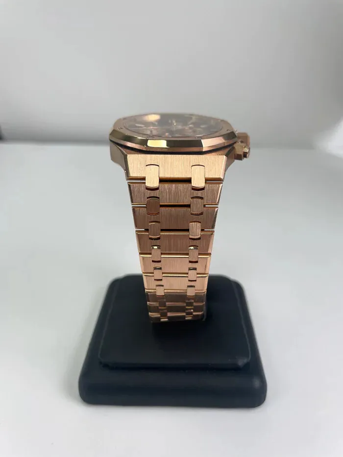 Audemars Piguet Royal Oak 26331OR.OO.1220OR.02 41mm Rose gold Brown 4