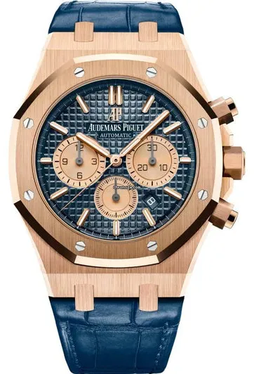 Audemars Piguet Royal Oak 26331OR.OO.D315CR.01 Rose gold Blue