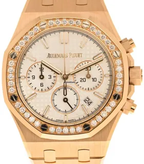 Audemars Piguet Royal Oak 26715OR.ZZ.1356OR.01 Rose gold Silver