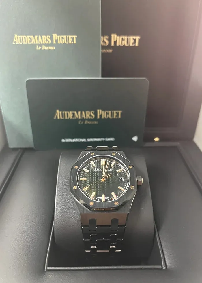 Audemars Piguet Royal Oak 77350CE.OO.1266CE.02.A 34mm Titanium Black 4