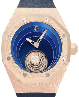 Audemars Piguet Royal Oak Concept Tourbillon 26630OR.GG.D326CR.01 Rose gold Blue