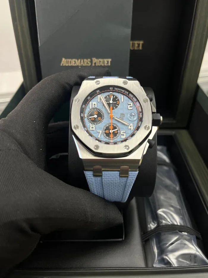 Audemars Piguet Royal Oak Offshore 26238ST.OO.A340CA.01 Stainless steel Blue 4