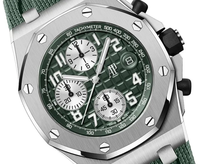 Audemars Piguet Royal Oak Offshore 26238TI.OO.A056CA.01 Titanium Green 1