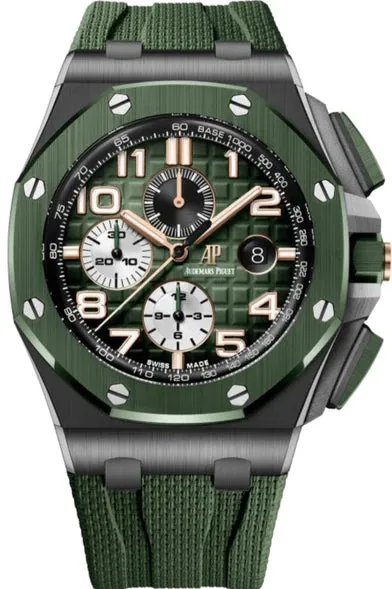 Audemars Piguet Royal Oak Offshore 26405CE.OO.A056CA.01 44mm White gold Green