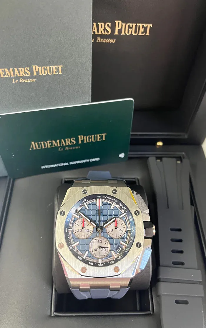 Audemars Piguet Royal Oak Offshore 26420TI.OO.A027CA.01 43mm Titanium Blue 5