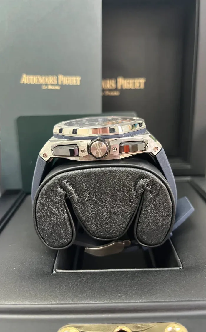 Audemars Piguet Royal Oak Offshore 26420TI.OO.A027CA.01 43mm Titanium Blue 8