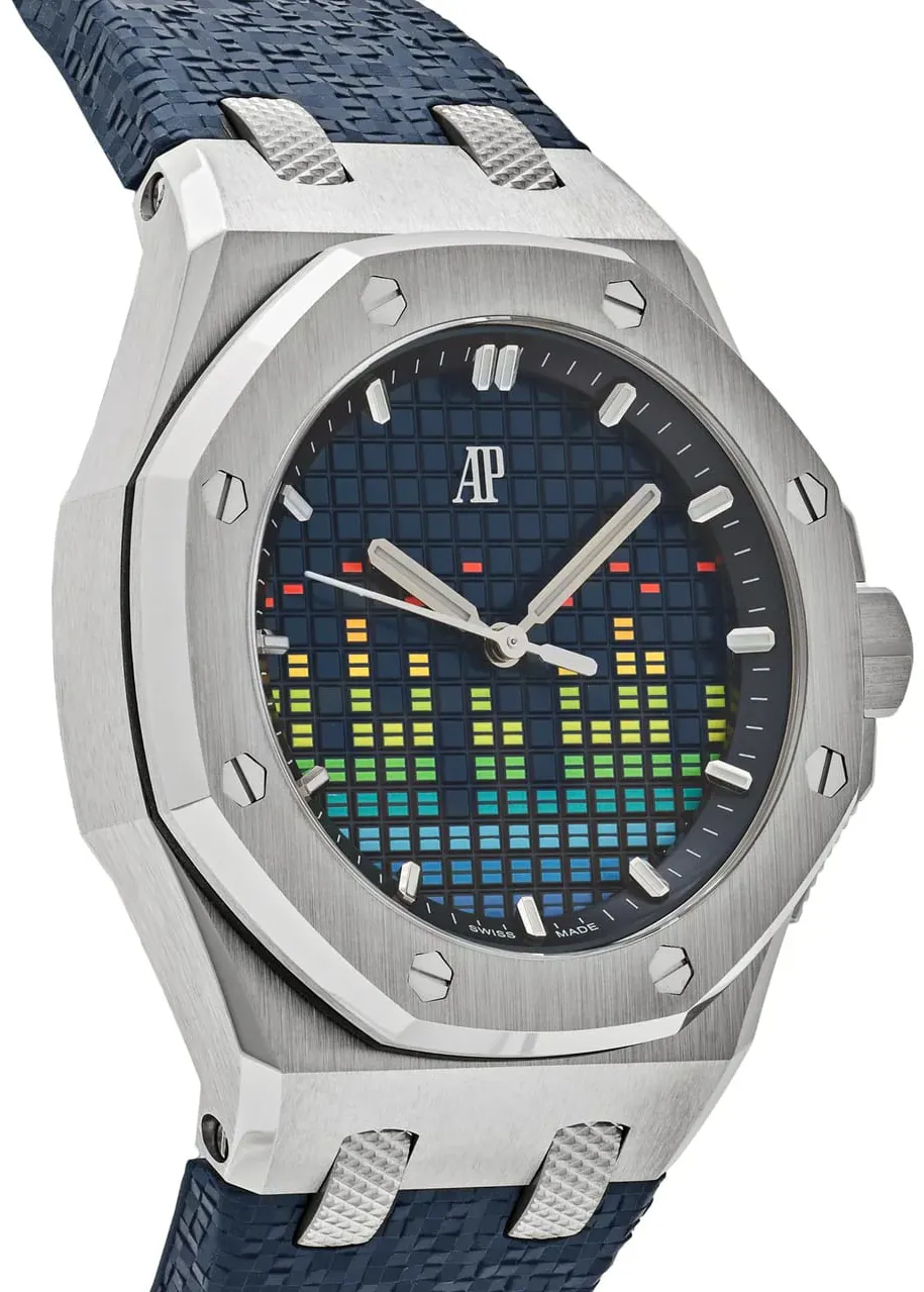 Audemars Piguet Royal Oak Offshore 77600TI.OO.A343CA.01 37mm Titanium Blue 2