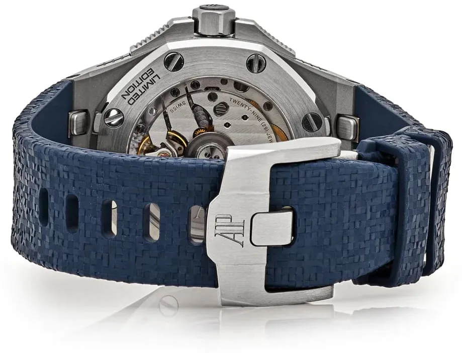 Audemars Piguet Royal Oak Offshore 77600TI.OO.A343CA.01 37mm Titanium Blue 3