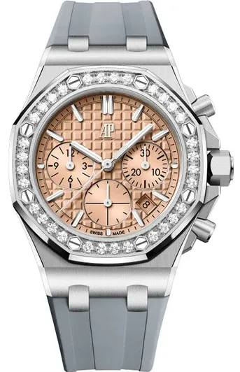 Audemars Piguet Royal Oak Offshore Lady 26231ST.ZZ.A178CA.01 37mm Stainless steel Salmon