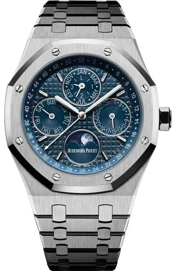 Audemars Piguet Royal Oak Perpetual Calendar 26574ST.OO.1220ST.02 41.5mm Blue