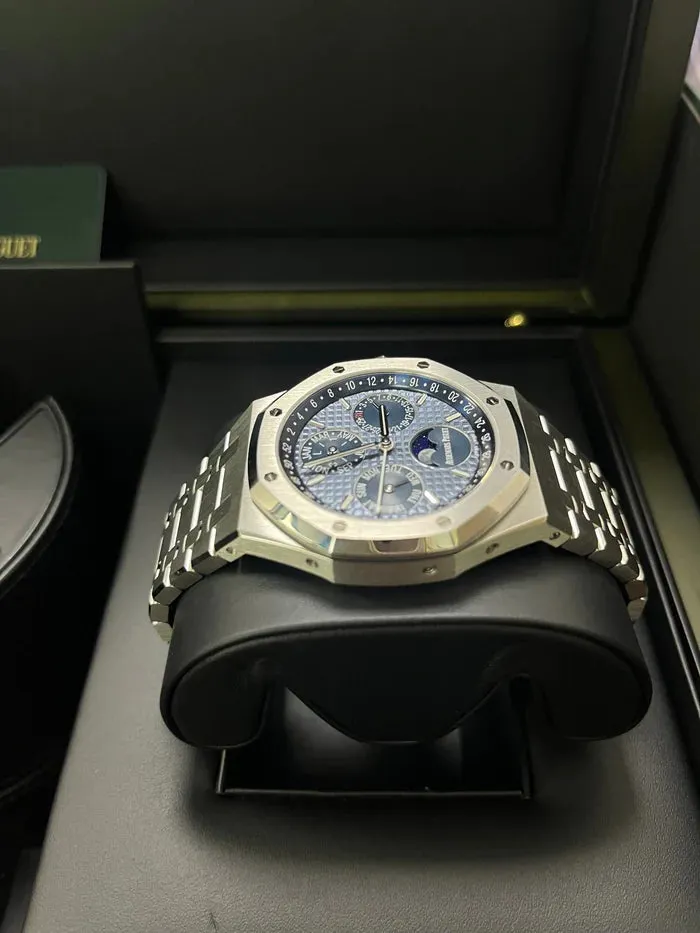 Audemars Piguet Royal Oak Perpetual Calendar 26574ST.OO.1220ST.03 41mm Stainless steel Blue 10