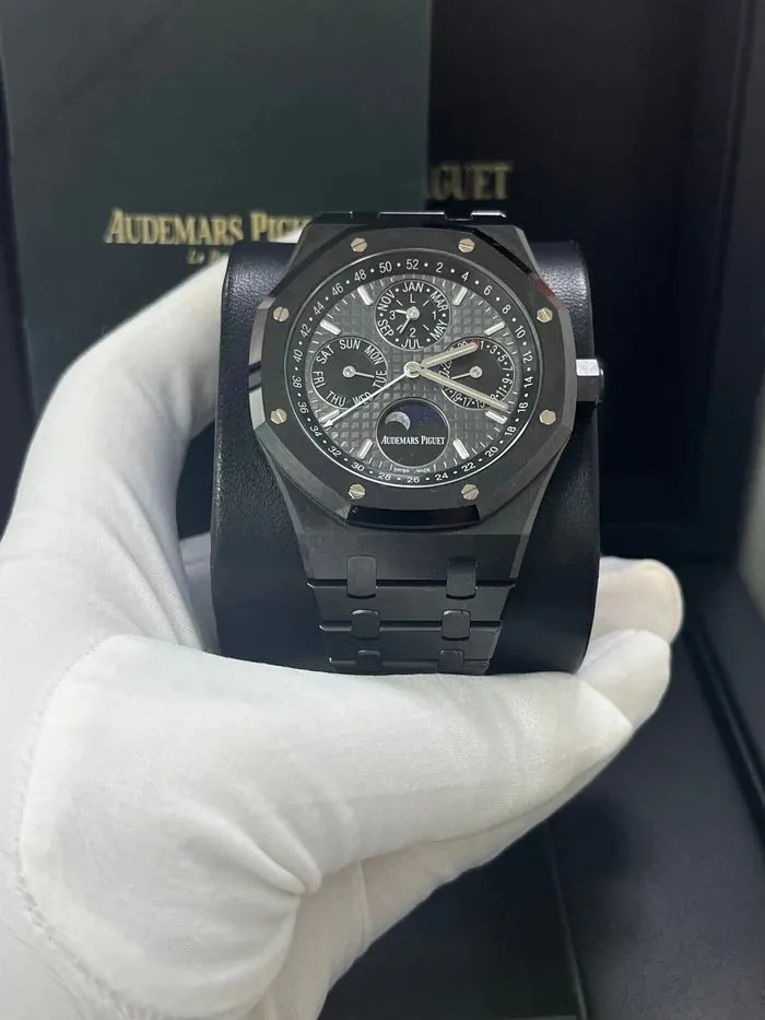 Audemars Piguet Royal Oak Perpetual Calendar 26579CE.OO.1225CE.01 41mm Ceramic Gray 9