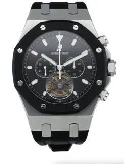 Audemars Piguet Royal Oak Tourbillon 26377SK.OO.D002CA.01 Ceramic and Stainless steel Black