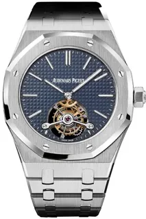 Audemars Piguet Royal Oak Tourbillon 26510ST.OO.1220ST.01 Stainless steel Blue