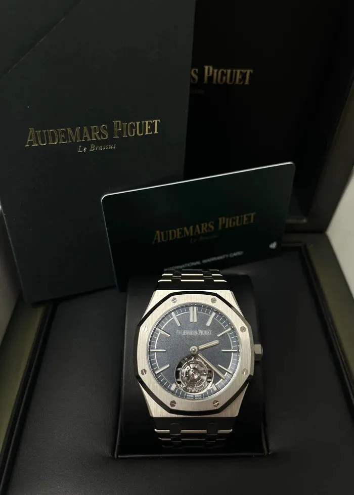 Audemars Piguet Royal Oak Tourbillon 26730TI.OO.1320TI.01 Titanium Blue 2