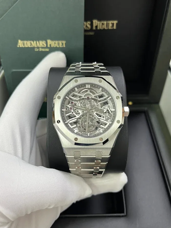 Audemars Piguet Royal Oak Tourbillon 26735ST.OO.1320ST.02 41mm Stainless steel Gray 12