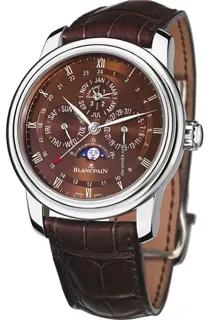 Blancpain Le Brassus 4277-3446-55B 42mm Platinum Brown