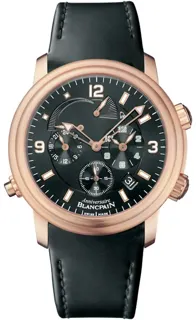 Blancpain Léman Réveil GMT 2041B-3630-64B Rose gold Black