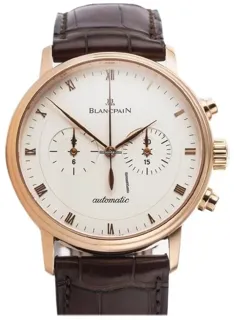 Blancpain Villeret 4082-3642-55 Rose gold Silver