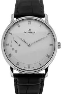 Blancpain Villeret Ultra-Slim 4040-1542K-55B White gold White