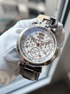 Bovet Sportster Stainless steel White