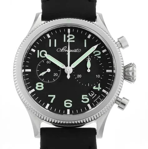 Breguet Type XX - XXI - XXII 2057ST/92/3WU 42mm Stainless steel Black