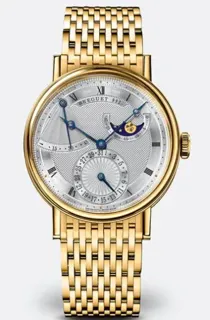 Breguet Classique 7137BA/11/AV0 Yellow gold Silver