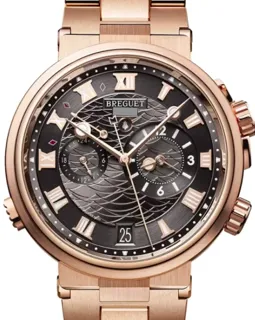 Breguet Marine 5547BR/G3/RZ0 Rose gold Gray