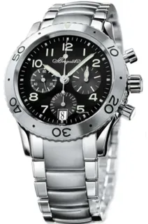 Breguet Type XX - XXI - XXII 3820ST/H2/SW9 Stainless steel Black