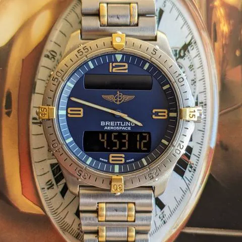 Breitling Aerospace F56062 40mm Titanium Blue