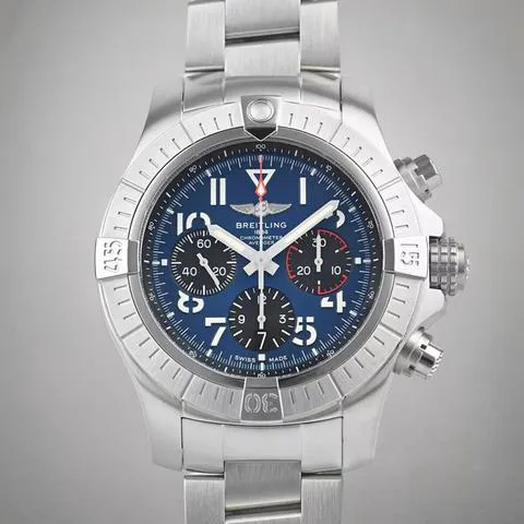 Breitling Avenger AB01821A1C1A1 45mm Stainless steel Blue