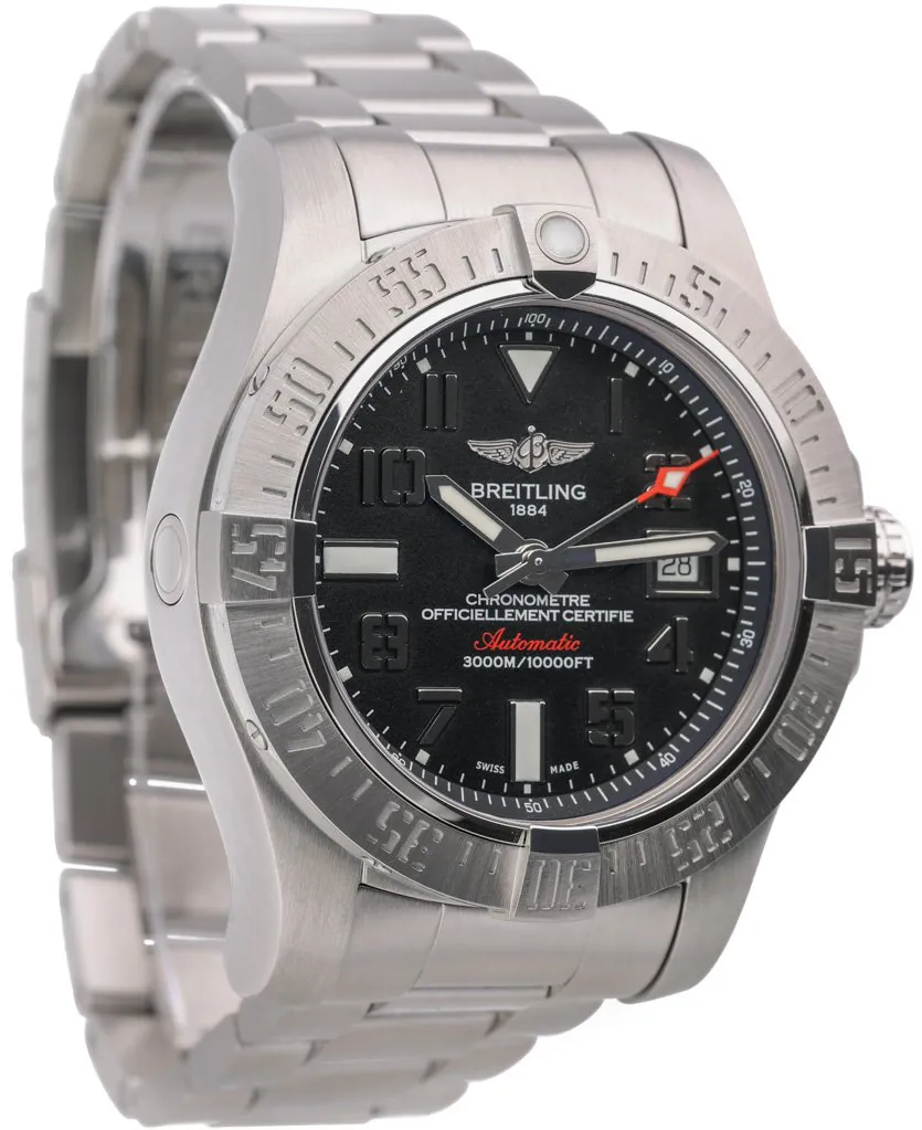 Breitling Avenger II Seawolf A1733110 45mm Stainless steel Black 5