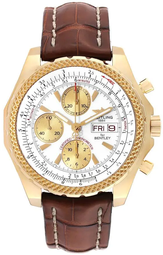 Breitling Bentley K1336212A576 45mm Yellow gold White