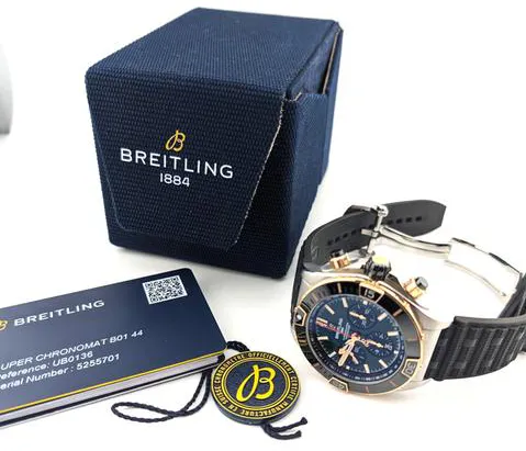 Breitling Chronomat 44 UB0136251L1S1 44mm Yellow gold and stainless steel Green 1