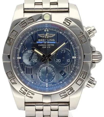 Breitling Chronomat 44 44mm Stainless steel Blue