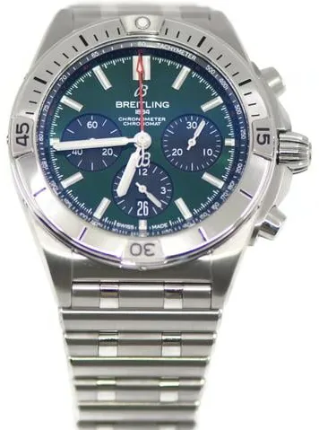 Breitling Chronomat AB0134101L1A1 42mm Stainless steel Green