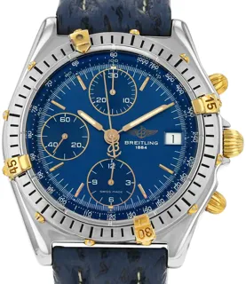 Breitling Chronomat B13047 Stainless steel and Gold-plated Blue