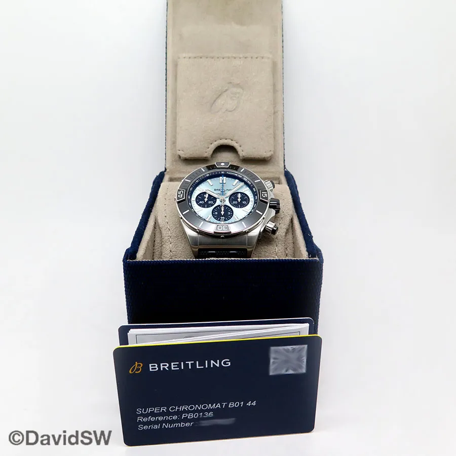 Breitling Chronomat PB0136251C1S1 44mm Stainless steel Blue 1