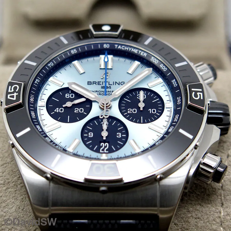 Breitling Chronomat PB0136251C1S1 44mm Stainless steel Blue 2