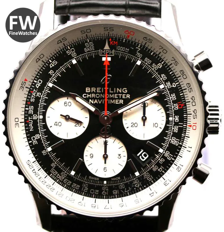 Breitling Navitimer AB0121 43mm Stainless steel Black 3