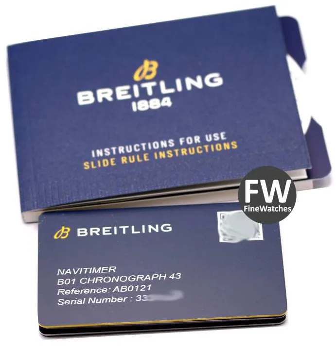Breitling Navitimer AB0121 43mm Stainless steel Black 11