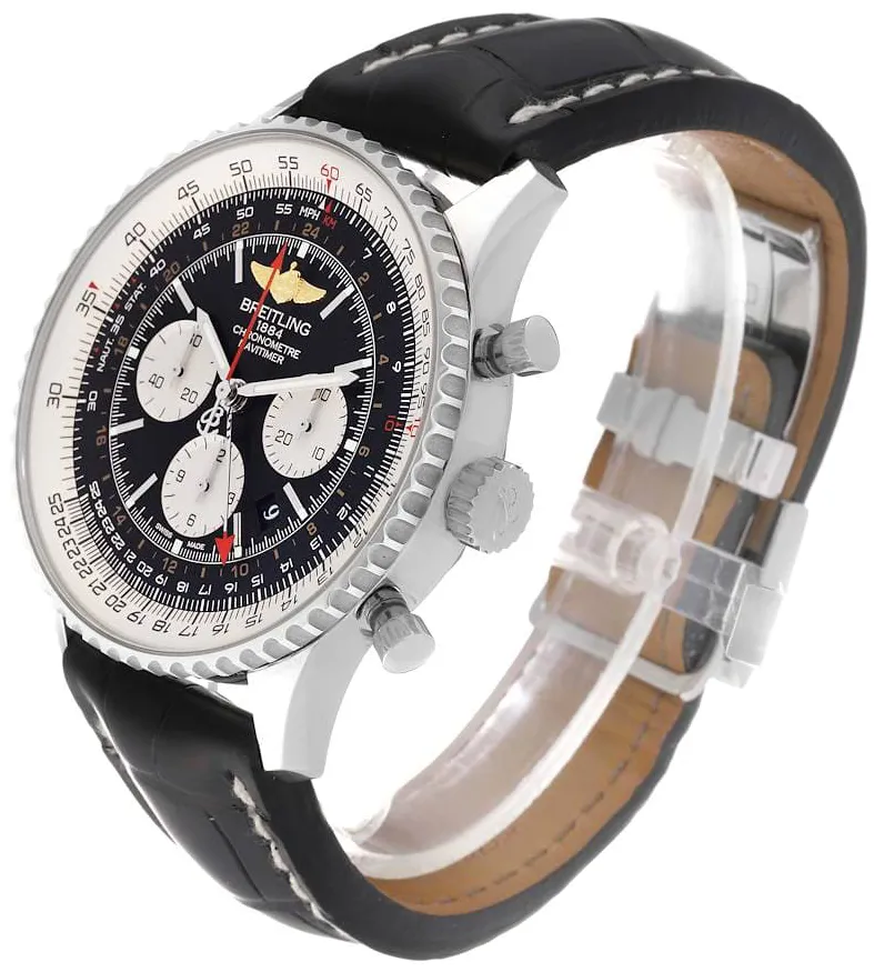 Breitling Navitimer AB0441 48mm Stainless steel Black 1