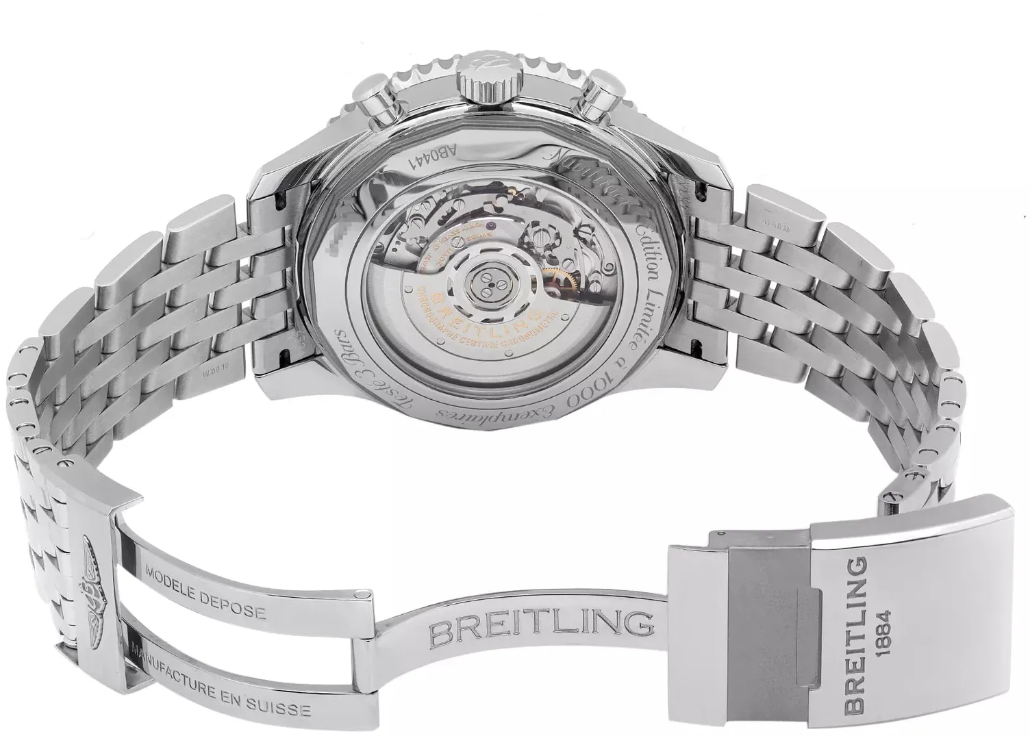 Breitling Navitimer AB04413A/F573/453A 48mm Stainless steel Gray 3