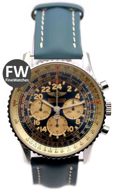Breitling Navitimer Cosmonaute A12020 41mm Stainless steel Blue