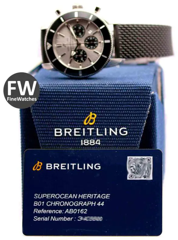 Breitling Superocean Heritage AB0162121G1S1 44mm Stainless steel Silver 11