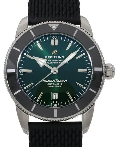 Breitling Superocean Heritage AB2020121L1S1 46mm Stainless steel Green