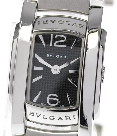 Bulgari Assioma AA26S 18mm Stainless steel Black