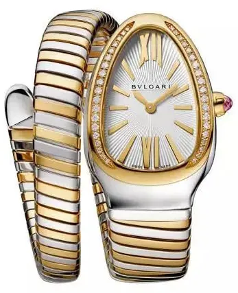 BVLGARI Serpenti 103648 35mm Yellow gold Silver