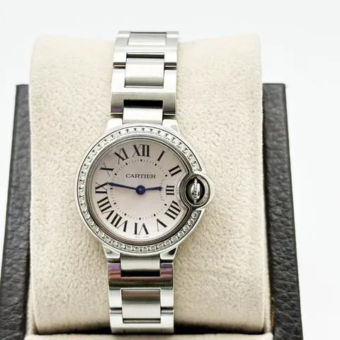 Cartier Ballon Bleu 28mm 3009 28mm Stainless steel Silver 1