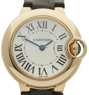 Cartier Ballon Bleu 3006 Yellow gold White